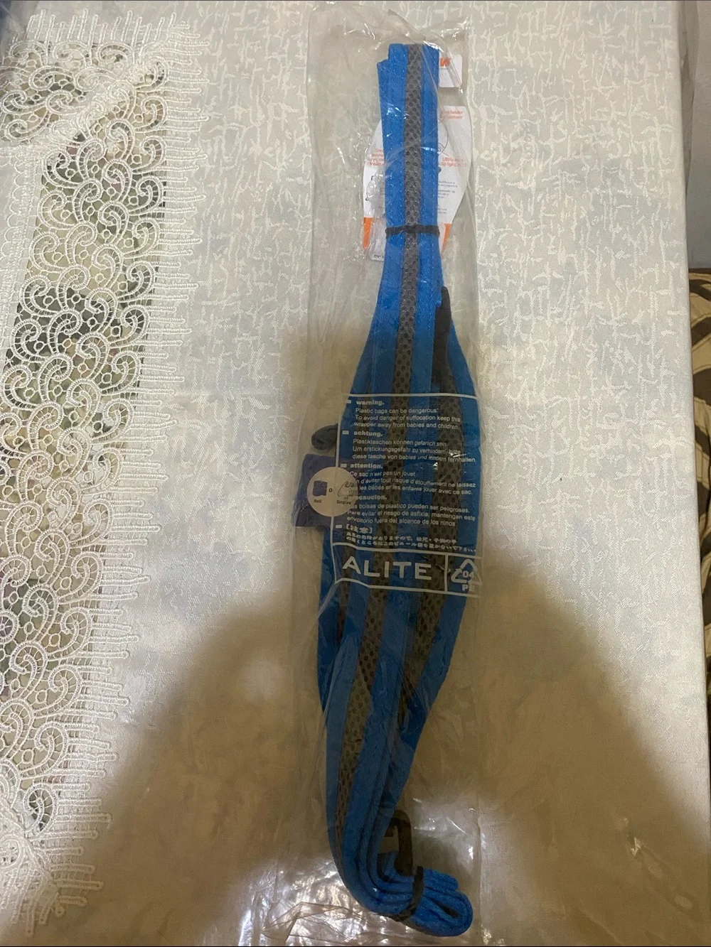 Doggy Rope Toy with Ball - Blue & White , Pick Pocket Leash New Open to Offers!